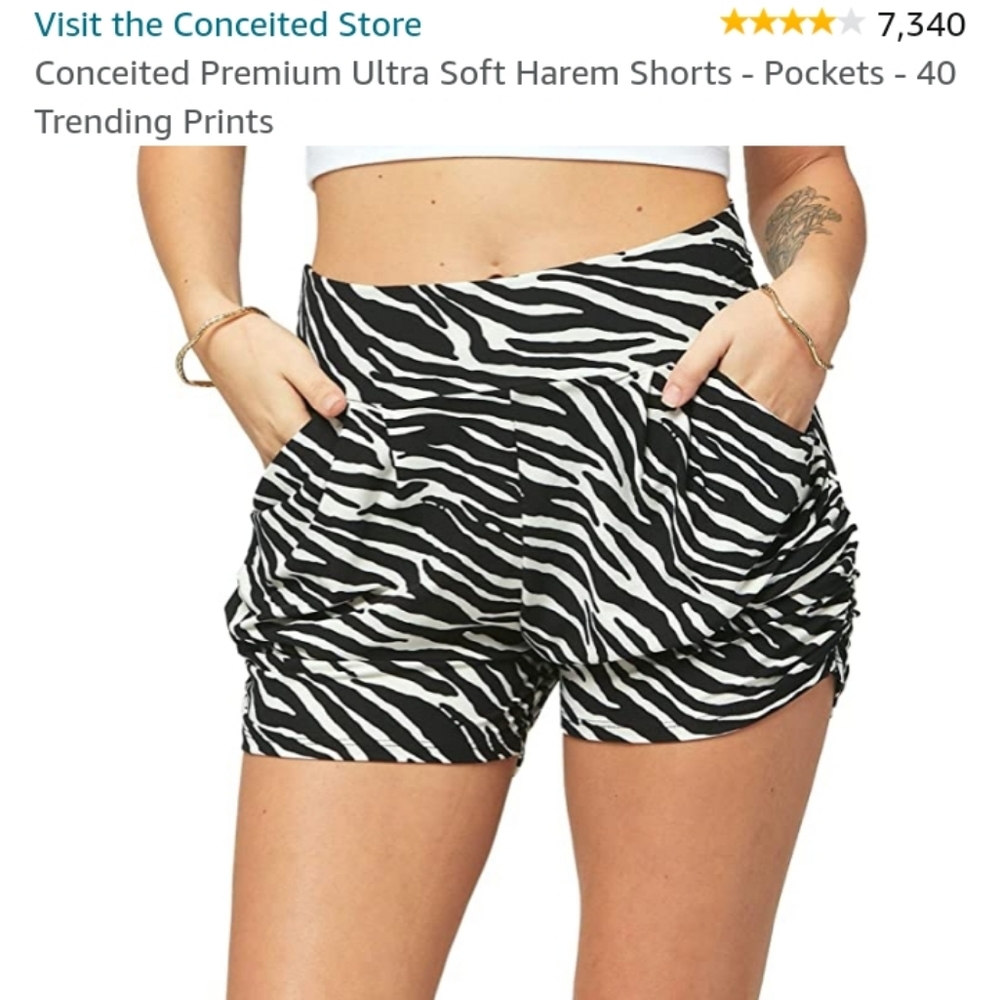 Zebra shorts